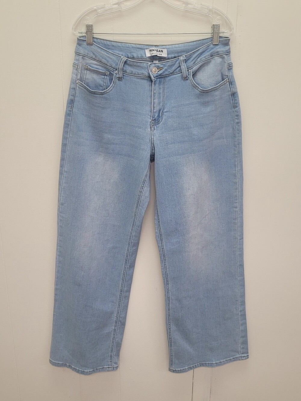 Wax Jean Collection Light Wash Wide Leg Jeans
